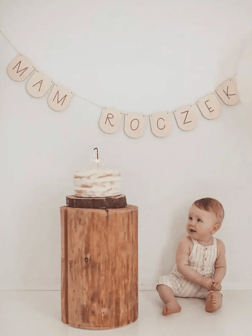 Vlaggetjes met letters