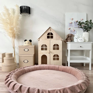 Playnest Soft Velvet Beige Foncé