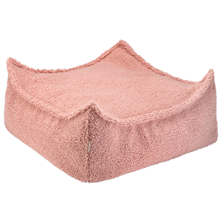 Pouf carré rose goyave - WigiWama