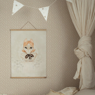 Fond d'écran Ditsy Jolly Bee - Mme Mighetto