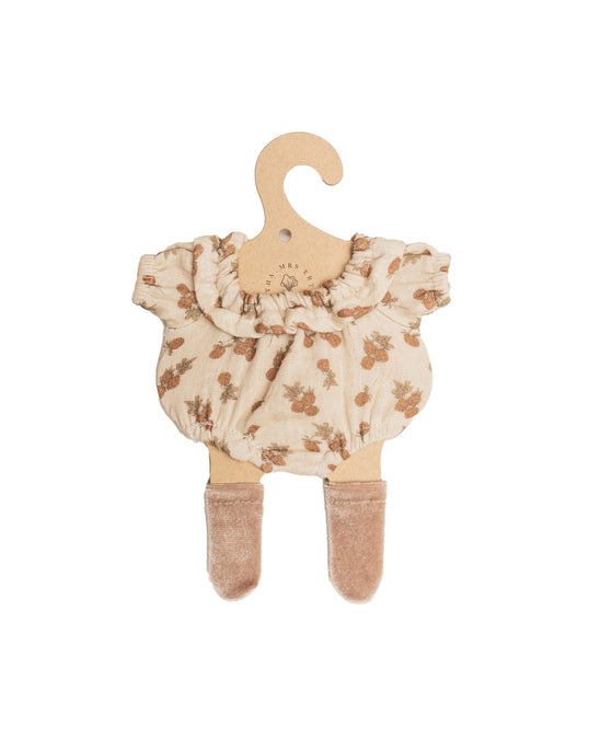 Lupitas Frilled Bodysuit Raspberry Bunchs - Mrs. Ertha