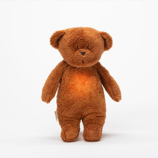 Slaapknuffel Humming Bear Caramel Natur - Moonie