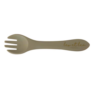 Fourchette en silicone, vert olive