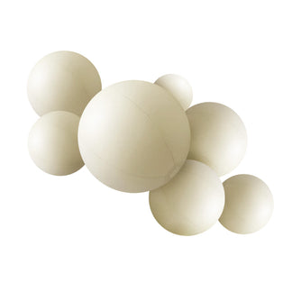 Guirlande de 7 ballons réutilisables rose pastel - Balloony