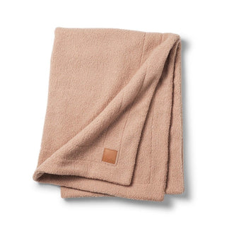 Deken Pearl Velvet Pink Bouclé (75x100cm)