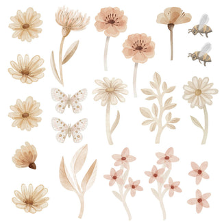 Stickers muraux Prairie, lot de 2 - Pastelowe Love