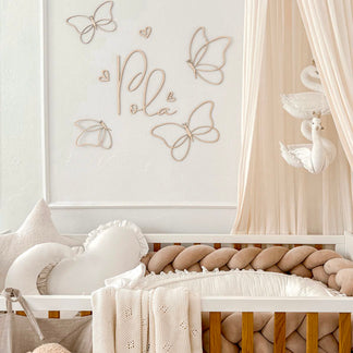 Wooden set of geese with name