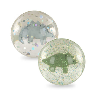 Lot de 2 balles rebondissantes Dino