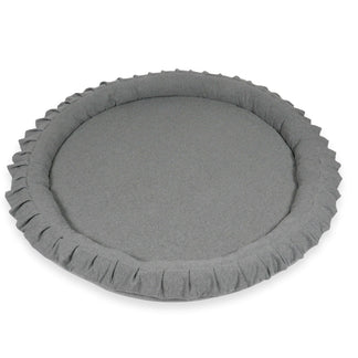 Coussin de jeu en jersey de coton gris - Mimii