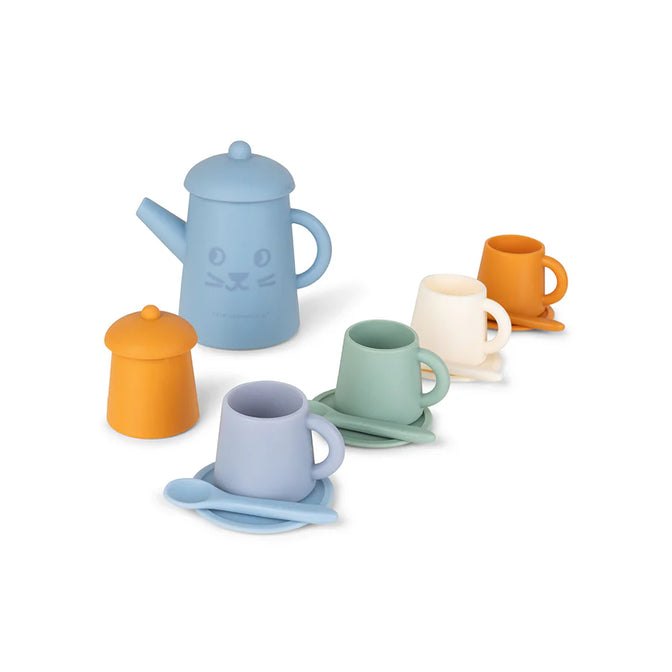 Pure Tones Meerkleurige Thee Speelset