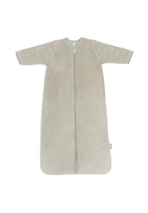 Slaapzak Met Afritsbare Mouw Velvet Olive Green - Jollein