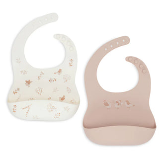 Slab Siliconen - Lovely Birds - 2 Stuks