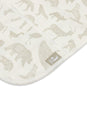 Slab Waterproof met Mouw Animals Olive Green - Jollein