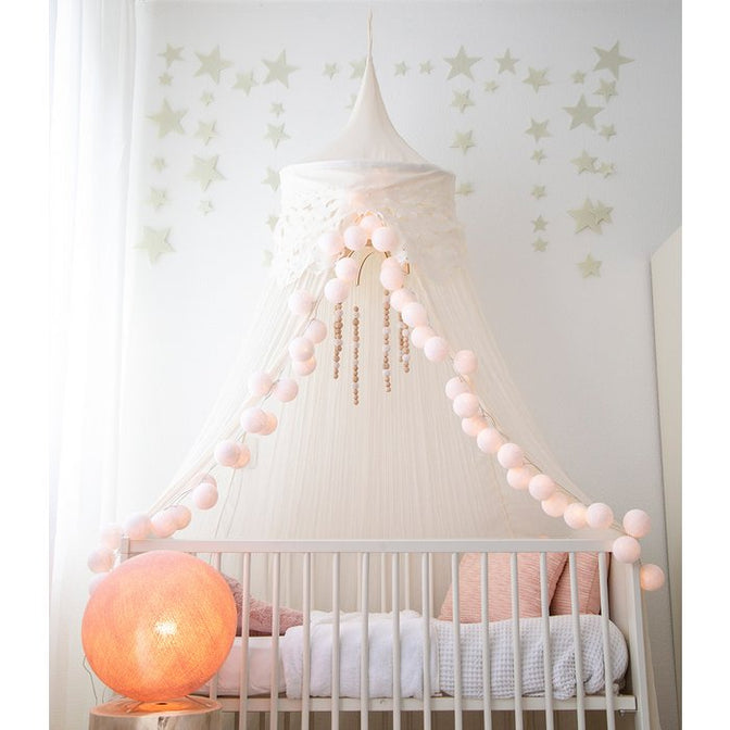 Lichtslinger Wit 20 Cotton Ballen - Cotton Ball Lights