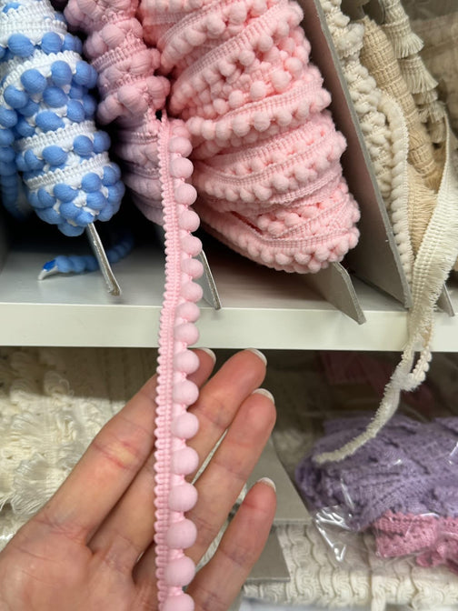 Bedhemel mousseline met lint voor een bedhuisje