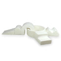 Set Elementen Bouclé Wit 5 elementen - Mimii