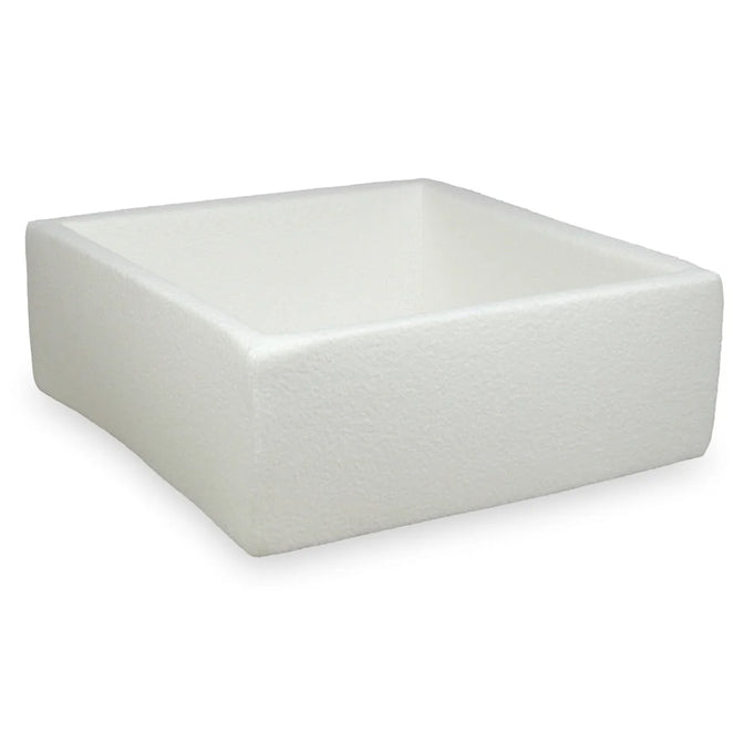 Ballenbak Bouclé 110 x 110 x 40 cm Wit - Mimii