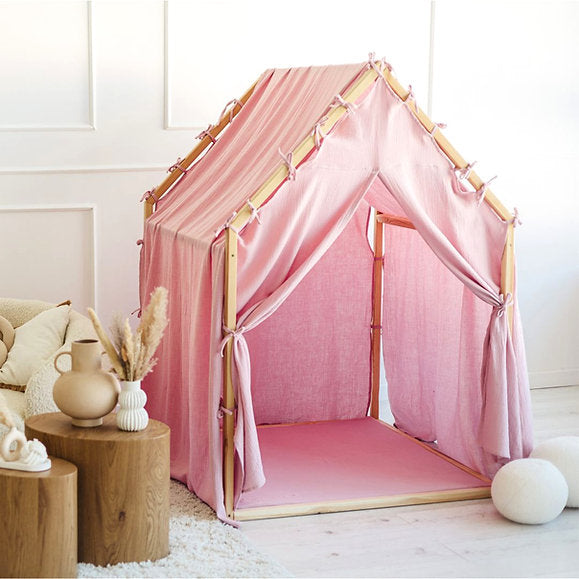 Scandi Pink Playhouse