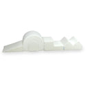 Set Elementen Bouclé Wit 5 elementen - Mimii