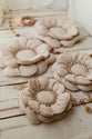 Bloem Kussen Decoratief – Naturel