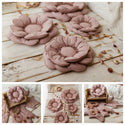 Bloem Kussen Decoratief – Roze