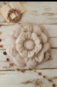Bloem Kussen Decoratief – Naturel