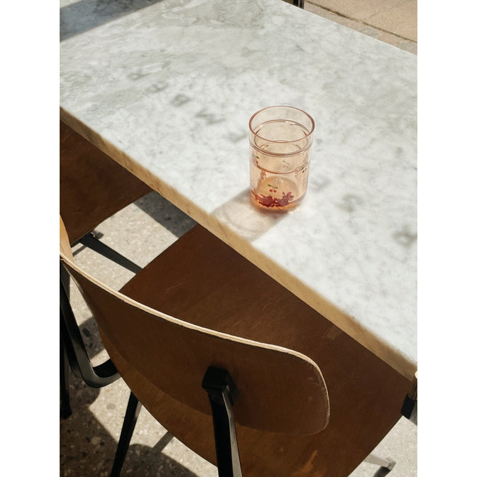 Glitter bekers Cherry 2st