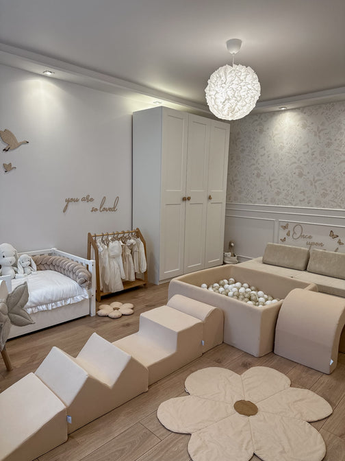 Foam Playset Beige 5 Elements - Mimii