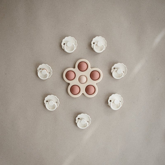 Pop it Bloem Rose/Blush - MUSHIE