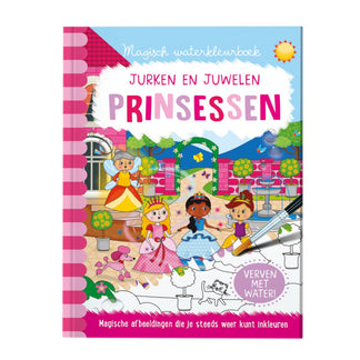 Magisch Waterkleurboek "Prinsessen"