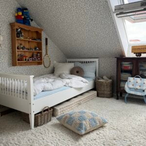 Lit standard Boho avec rail étroit - 90x190cm