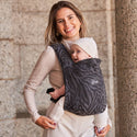 Konnekt Babytrage Zebra Schwarz