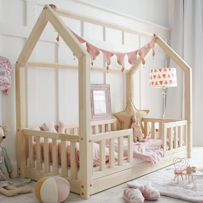 Bedhuisje Bodi Duo Naturel - 80x160cm / 90x190cm