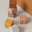Gloria dobbelstenen 6 stuks Tuscany rose multi mix