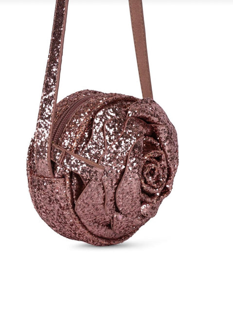 Rose glitter tas