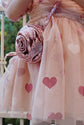 Rose glitter tas