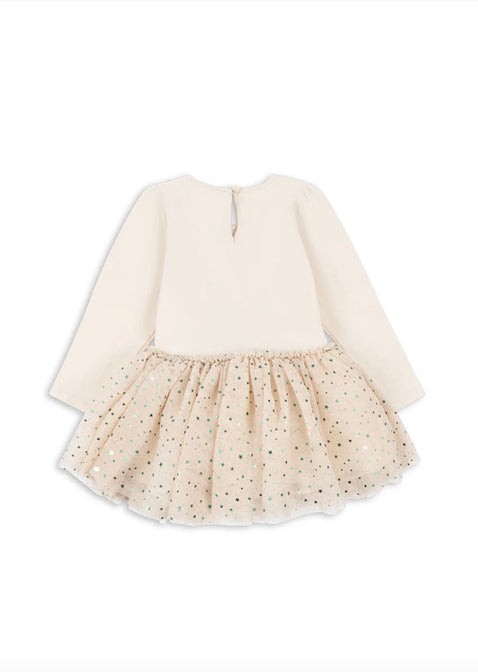 Fairy ballerina jurk etoile green