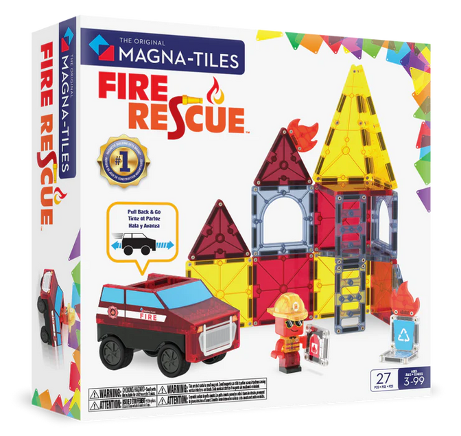 Fire Station 27 stuks - Magna-Tiles