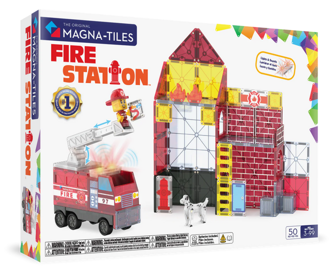 Fire Station 50 stuks - MagnaTiles