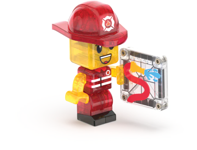 Fire Station 50 stuks - MagnaTiles