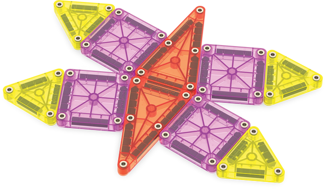 Micro Mags Travel Set Deluxe 55 stuks - Magna-Tiles