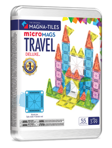 Micro Mags Travel Set Deluxe 55 stuks - Magna-Tiles