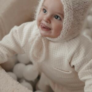 Ballenbak 90x40 cm "teddy/ecru" - Mimii