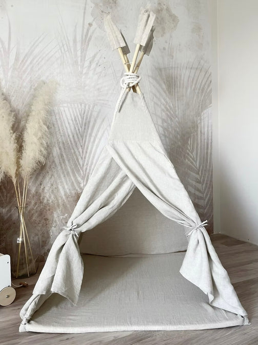 Tipi Tent Linnen Naturel