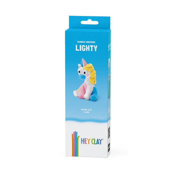 HeyClay - Rainbow Unicorn Lighty 3 stuks