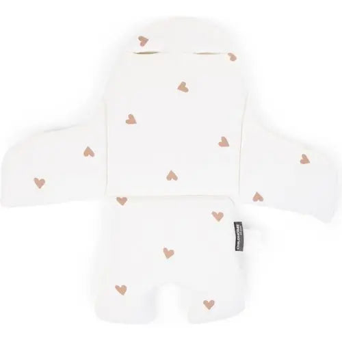 Childhome - Evolu Stoelverkleiner - Hearts - Kussen Voor Kinderstoel - Jersey