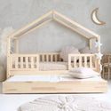 Bedhuisje Yara Duo met bedlade Naturel - 90x190cm