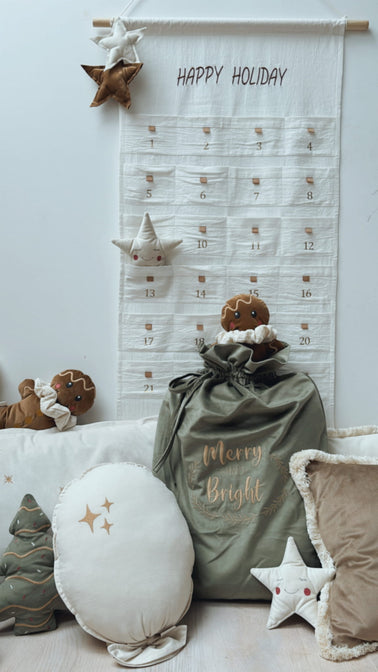 Calendrier de l'Avent avec nom