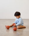 Modu Schuimballen Set van 3 - Burnt Orange / Dusty Green