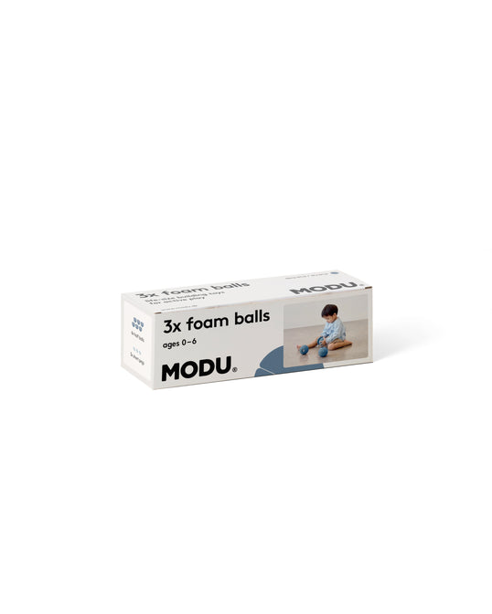 Modu Schuimballen Set van 3 - Deep Blue / Skye Blue